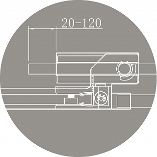     CEZARES SLIDER-B-1 90/100-C-Cr