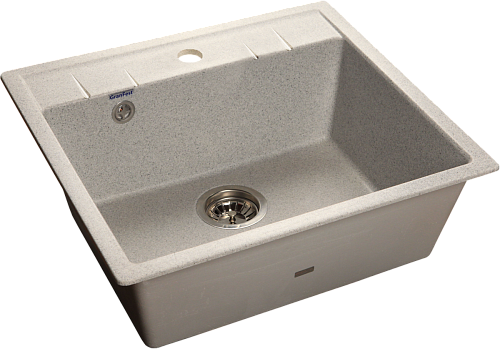 Мойка комп. GRANFEST Quadro GF- Q561 (560х510) серый с сифоном