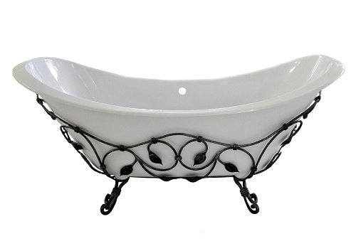 Ванна литьевой мрамор Эстет Скарлет,180