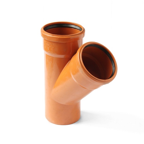 Тройник 160/160/45 нар. ПРО АКВА Terra