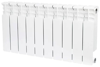 Радиатор бимет. VIENA RB 100-500-1.6 (178 Вт) 9 секций 