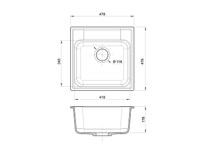  . GRANFEST QUARZ GF-Z-48 (480480)  