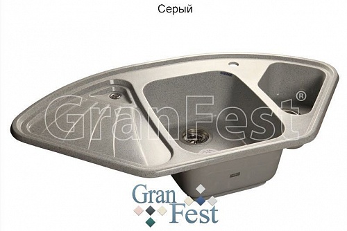 Кухонная мойка Granfest Corner GF-C1040E