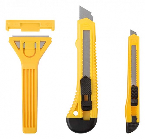 Ножи и скребки, набор 3 шт FIT 10504