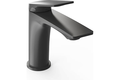 Смеситель д/умывальника "MITSUISHI" (MIT-1011GM) графит TOKITO