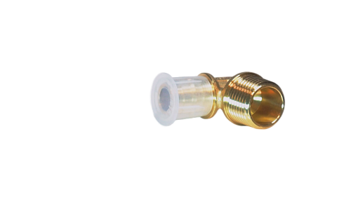 Угольник с нар. резьбой латунный 16х1/2''  (HFWQE00063) Hipex