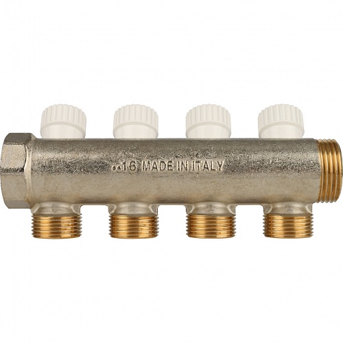Коллектор распределительный 1", 4 отвода 3/4"ЕК (SMB 6851 013404) STOUT
