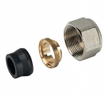 TR 91 Соединение 15мм для труб из меди, резьба 24х19  (67760015) (50/400)