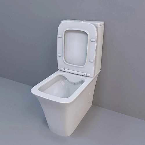 Унитаз-компакт Cerutti SPA "ARNO" безободковый сид.дюропл. м/лифт CT7838