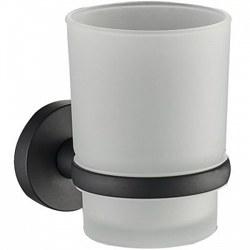 Держатель стакана черный HB8706 HAIBA 