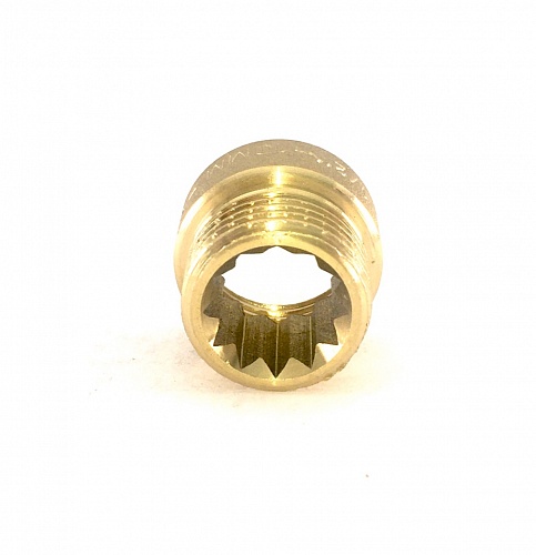 Гайка удл. 1/2"  10мм  Латунь  VIEIR  SA10