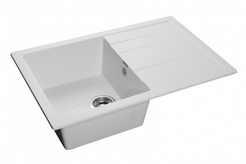 Мойка комп. GRANFEST Quadro GF- Q780L (770х495) иней с сифоном