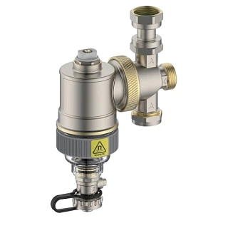 Сепаратор шлама, магнитный, с прозрачной камерой, с универсальным Т-образным соединением 3/4" (T5G20-1) GAOBO