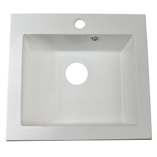 Мойка гранит FOSTO NOVA 48-44 (белый) без сифона 