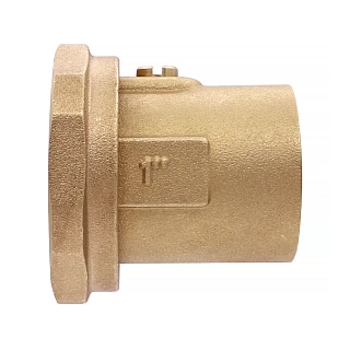 Соединение с накидной гайкой 1 1/2″ х 1″, со встроенным шаровым краном VIEIR VR380  (80/10)
