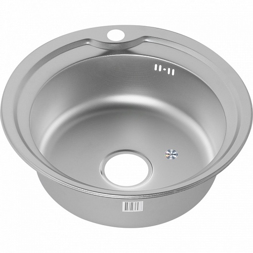 Мойка нерж врезная  MELANA D510 (0,8х180) (12) 101 декор