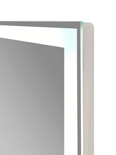 Зеркало 60 "Clamm Led" c LED подсветкой (сенсор на зеркале) 600х700 (ЗЛП3020) Континент