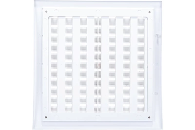 Решетка МД2222Р 220х220,бел(регулируемая) (30)