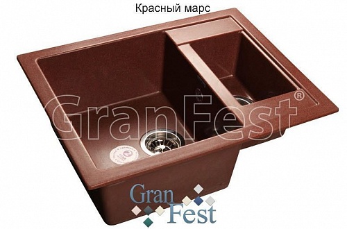 Кухонная мойка Granfest  Quadro GF-Q610K