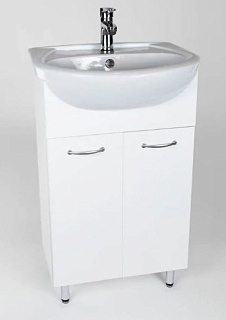 Комплект мебели 60 "Рио-60" прямая белая VIANT (ум.Уют-60) 