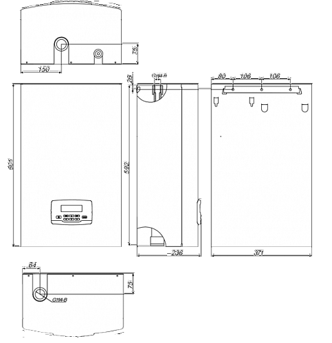Котел электрический ЭВАН PRACTIC 22 - 5
