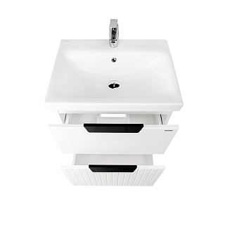 Комплект мебели 60 "Сицилия-60" напольная 2 ящ. белая VIANT (ум.MODUO-60)