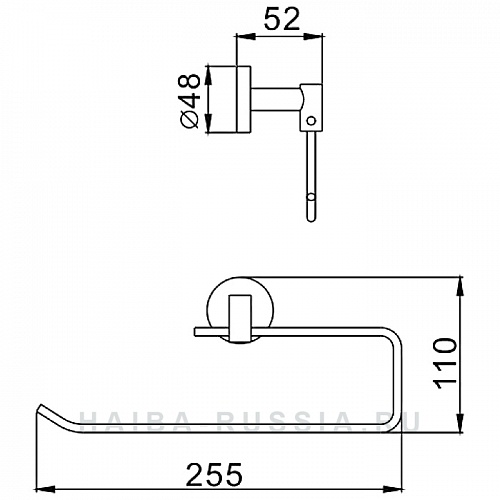 Держатель бумажных полотенец (HB1703-2)