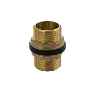 Отвод латунный 1" MAC  (Врезка для бочки)   (4748)