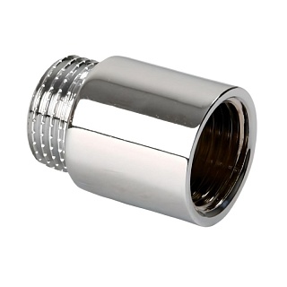 Гайка удл. 3/4  40мм  Хром  VIEIR SBX40