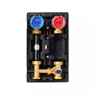 Насосная группа 11/2″  25/6  универсальная с трехходовым смесительным клапаном, VR217  Vieir