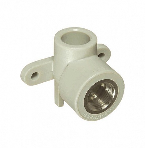 Колено наст. с мет. вн/р  20х1/2"  FV-Plast (100/10) (219020)
