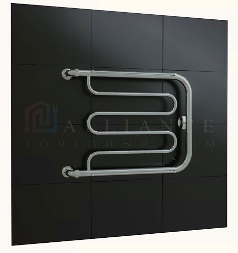 Полотенцесушитель  500х600  Фокстрот без полок ТДА МП 1" АДВ