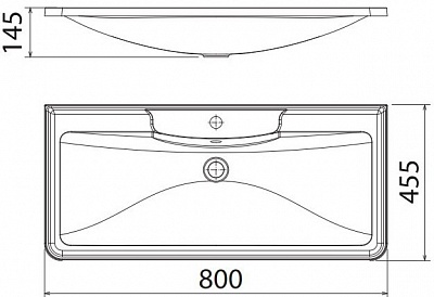   80 "ACQUA-800-2C-PIA Rovere Rustico" 2  BELBAGNO (.BB800/455-LV-MR-ALR) 