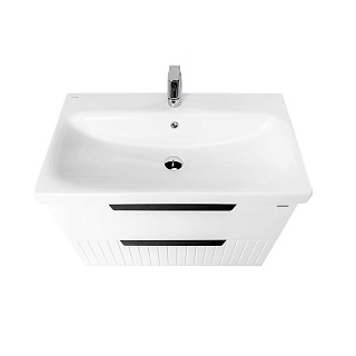 Комплект мебели 80 "Сицилия-80" подвесная 2 ящика белый  VIANT (ум.MODUO-80)