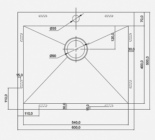 Кухонная мойка Seaman Eco Marino SMV-Z-600