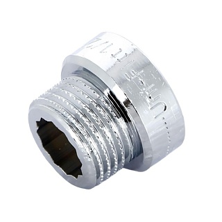 Удл. гайка 3/4  10мм  Хром  VIEIR SBX10