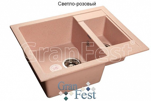Кухонная мойка Granfest  Quadro GF-Q610K