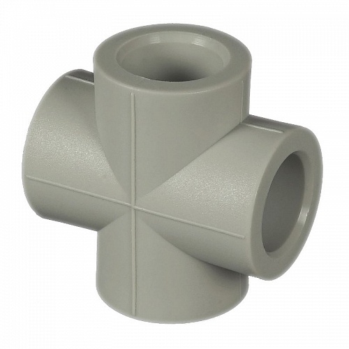 Крестовина 20 серый (25/150) ПРО АКВА (PA17008PG)