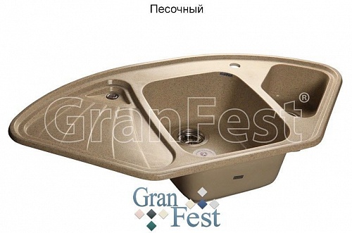 Кухонная мойка Granfest Corner GF-C1040E