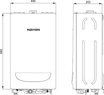 Котел газ. Navien Deluxe Comfort PLUS COAXIAL-13K ВЫГОДА!