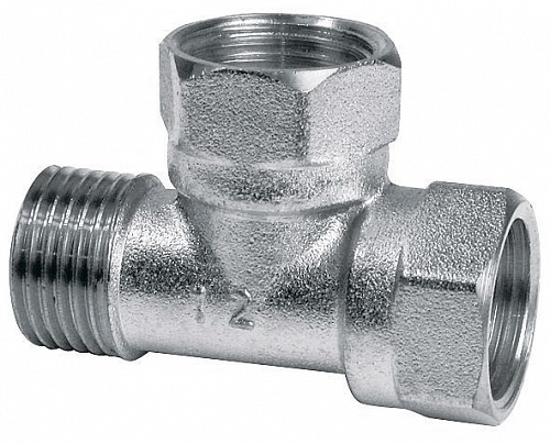 Тройник 1/2" г/г/ш  AQuaFit  (120/10)