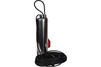 Насос колодезный с поплавком, корпус-нерж.ст, кабель 20 м, 230V, Q=90 л/мин, H=45 м (SPW-0001-200750) STOUT