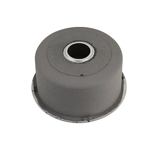 Мойка нерж врезная  FABIA PROFI D42 (3,0х0.8 200) ГРАФИТ без отверстия c сифоном 4203G