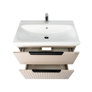 Комплект мебели 80 "Сицилия-80" напольная 2 ящ. капучино VIANT (ум.MODUO-80)