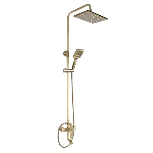 GFmark Душевая система, тропический душ, БРОНЗА, латунь (5075)