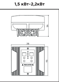    VLM-220-1.5 (1.5KW/9.6A)    0-10, G1/4", 4-20mA, Viena