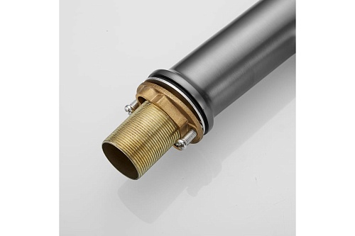 Смеситель д/раковины SHEVANIK оружейная сталь S8301T