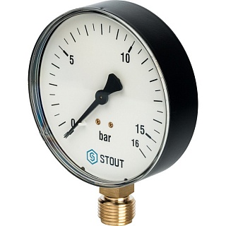  0...16 bar, Dn100 1/2" . (SIM-0010-101615) STOUT