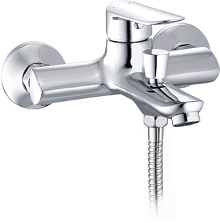 Смеситель д/ванны одноручк ЦС-СМ 300/3 ф35 короткий излив (ПП801752.D35) 