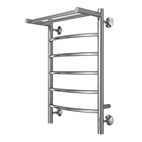 Полотенцесушитель "Классик" 400х650 П6 с полкой  электро TERMINUS